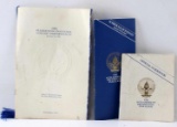 LOT OF 3 PAMPHLETS OF 50TH PRESIDENTIAL INAUGURAL