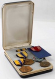 TWO USAF COMMENDATION & ONE GOOD CONDUCT MEDAL
