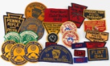 VINTAGE AMERICAN SHOOTING CLUB PATCH LOT OF 23