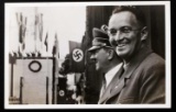 WWII NSDAP GERMAN FUHRER RALLY PHOTO POSTCARD 1939