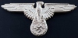 WWII WAFFEN SS DIV RZM MARKED VISOR CAP EAGLE