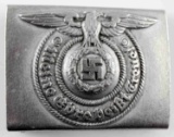 WWII GERMAN THIRD REICH SS ENLISTED BELT BUCKLE