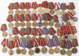 SOVIET UNION USSR MEDAL ASSORTED LOT OF 50