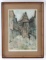 BERNARD GANTNER SIGNED AND FRAMED LITHOGRAPH