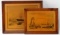 W.J. BENNETT FRAMED PRINTS ON WOOD