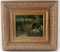 OIL ON CANVAS IMPRESSIONISTIC FLORAL LANDSCAPE