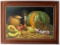 JOSE HERNANDEZ OIL ON CANVAS STILL LIFE VEGETABLES
