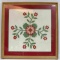 ANTIQUE HAND PIECED APPLIQUED FOLK ART QUILT