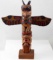 1965 DATED AND SIGNED ALASKA NATIVE TOTEM POLE