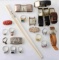 SMALL LOT COSTUME JEWELRY RINGS WATCHES BROOCHES