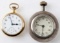 VINTAGE WALTHAM POCKET WATCH CAR CLOCK LOT