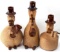 ROYAL HAEGER TOE TAPPER MUSICIAN JUG LOT OF 3
