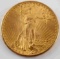1924 ST GAUDENS $50 GOLD DOUBLE EAGLE BU COIN