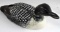 SIGNED 1980S CHESAPEAKE BAY COMMON LOON DUCK DECOY