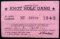 1943 ST LOUIS CARDINALS KNOT HOLE GANG MEMBERSHIP