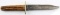 ANTIQUE SAN FRANCISCO STAG HANDLE HUNTING KNIFE
