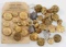 WWII US ARMY BUTTON & INSIGNIA BADGE LOT OF 35
