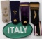 WWII MULTI NATION PATCH SHOULDER BOARD RIBBON LOT