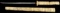 ANTIQUE JAPANESE TANTO LONG KNIFE WITH BONE SAYA