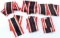 LOT OF 6 WWII GERMAN THIRD REICH IRON CROSS RIBBON