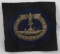 WWII GERMAN THIRD REICH U-BOAT OFFICER PATCH