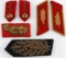 WWII GERMAN & BRITISH COLLAR TABS & SHOULDER BOARD