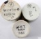 WWII GERMAN THIRD REICH SS MEDICAL CUP LOT OF 3