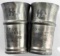 WWII GERMAN THIRD REICH SS LAH CUP LOT OF TWO