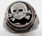 WWII GERMAN THIRD REICH SS TOTENKOPF SILVER RING