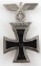 WWII GERMAN 3RD REICH HINGED IRON CROSS & SPANGE
