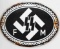 WWII GERMAN 3RD REICH SS PATRON MEMBER STREET SIGN