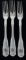 WWII GERMAN THIRD REICH HIMMLER SILVER FORK LOT