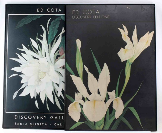 ED COTA FLOWER DESIGN PRINTS SANTA MONICA CA