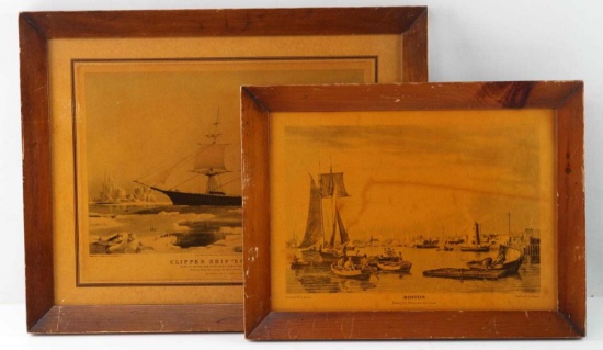 W.J. BENNETT FRAMED PRINTS ON WOOD