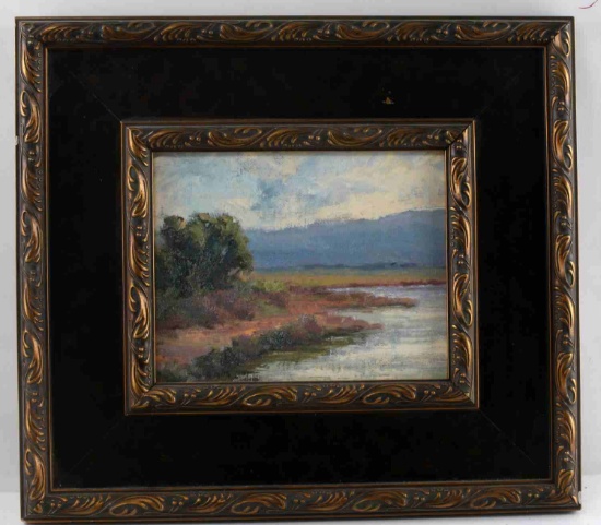 BRIGGITE CURT EN PLEIN AIR LANDSCAPE PAINTING