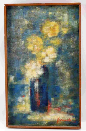BEVERLY JANOWSKI SOFT FOCUS STILL LIFE PAINTING