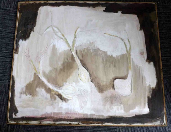 NADARA TOLLISON GOODWIN ABSTRACT OIL ON CANVAS