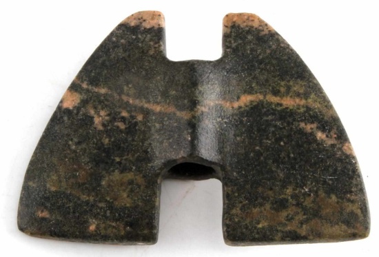DOUBLE NOTCHED WINGED SPEAR BANNERSTONE
