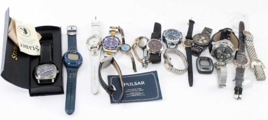 ASSORTED MENS & WOMENS WRIST WATCH LOT OF 19