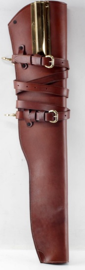 WWII M-1 GARAND LEATHER JEEP SCABBARD