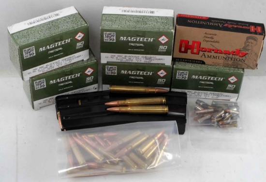 APPROX. 280 ROUNDS .300 AMMO BLACKOUT ONE MAG MIX