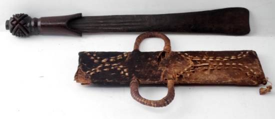 ANTIQUE OCEANIC FIGHTING KNIFE BLADE