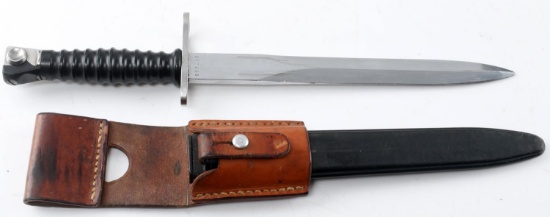 COLD WAR SWISS STGW 57 BATTLE RIFLE BAYONET
