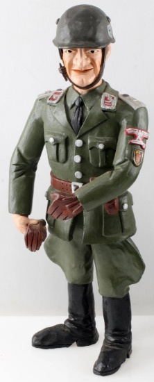 WWII GERMAN THIRD REICH SS SOLDIER STATUE FIGURE