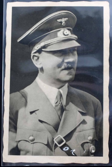 WWII GERMAN THIRD REICH HITLERS BIRTHDAY POSTCARD
