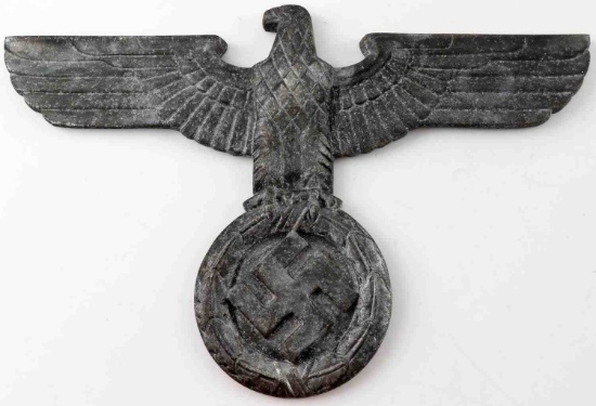 WWII GERMAN THIRD REICH WALL EAGLE PLAQUE
