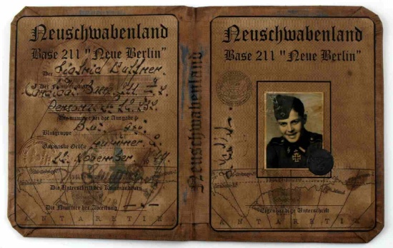WWII GERMAN THIRD REICH NEW BERLIN ID AUSWEIS