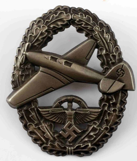 WWII GERMAN THIRD REICH NSFK PILOTS BADGE