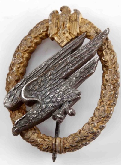 WWII GERMAN THIRD REICH ARMY PARATROOPER BADGE