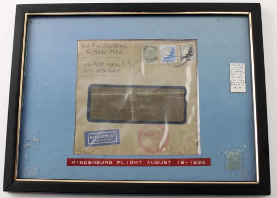 HINDENBURG FLIGHT AIR MAIL LUFTPOST POSTAGE